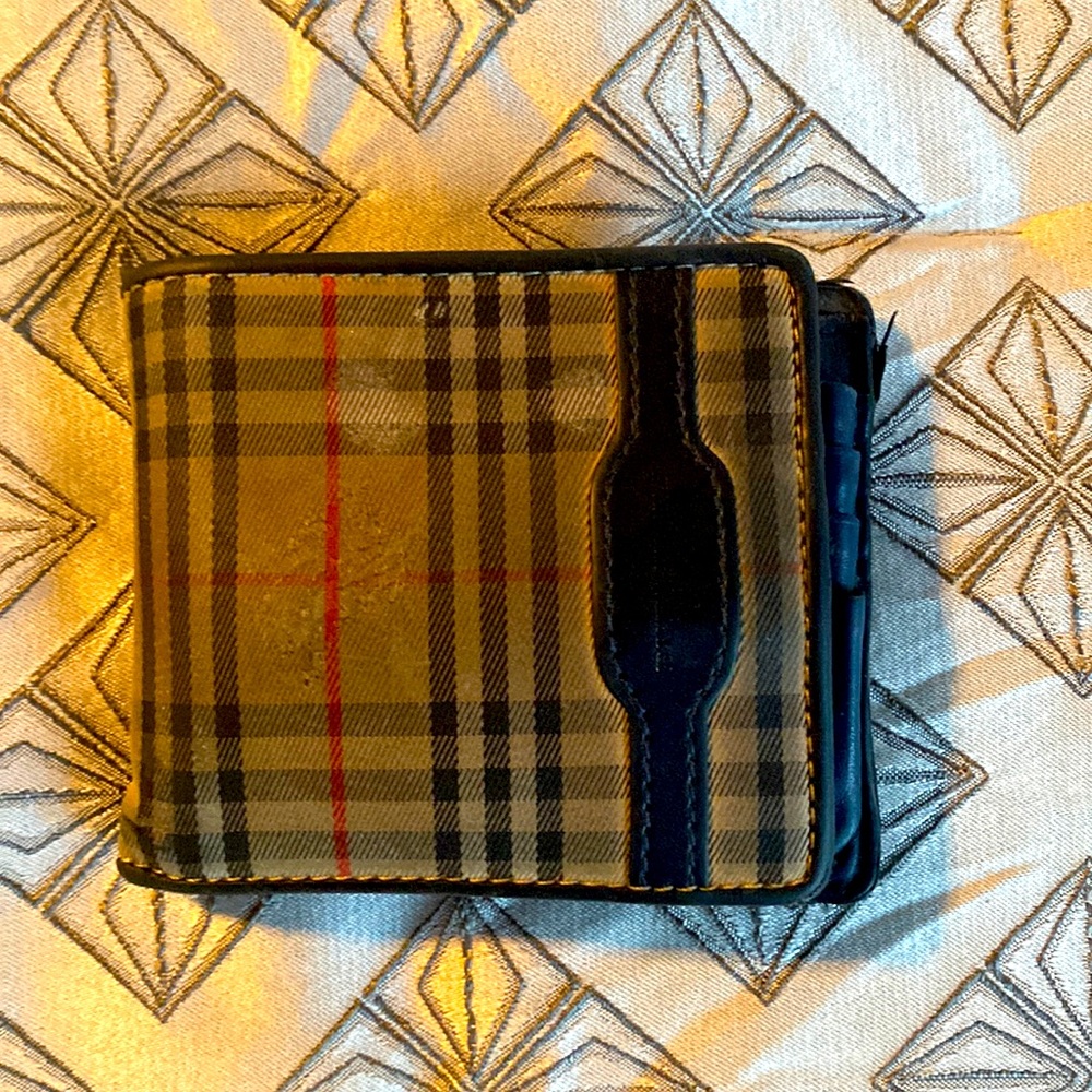 Used Authentic Burberry Wallet